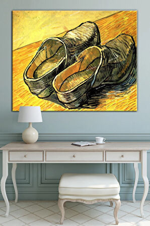 Vincent Van Gogh A Pair Of Leather Clogs Kanvas Tablo