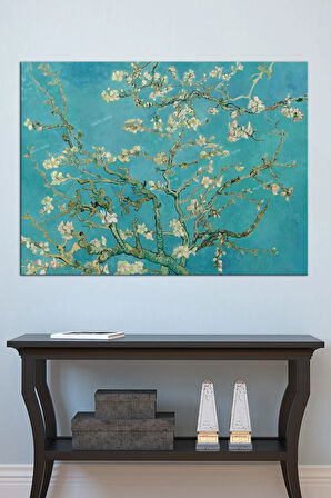 Vincent Van Gogh Çiçek Açan Badem Ağacı Dev Boyut Kanvas Tablo