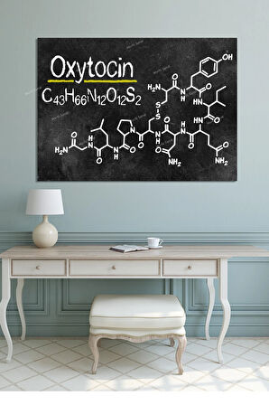 Grabovoi Oksitosin Oxytocin Kutsal Geometri Yaşam Çiçeği Tablo