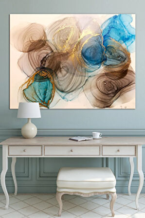 Soyut Sanatsal Muhteşem Kanvas Tablo