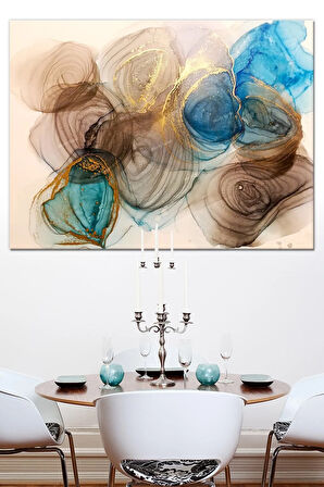 Soyut Sanatsal Muhteşem Kanvas Tablo