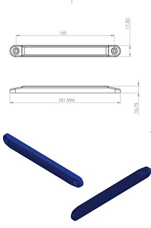 12 Ledli dekoratif Led Lamba Su geçirmez 12-24 Volt 2 Adet Beyaz