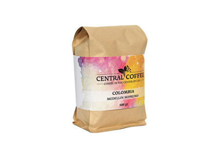 Colombia Supremo Medellin 500 gr filtre kahve (çekirdek)