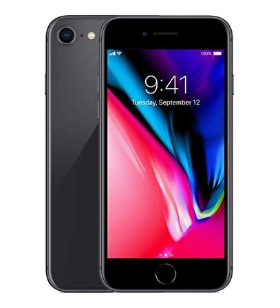 Yenilenmiş iPhone 8 64GB Uzay Grisi B Kalite