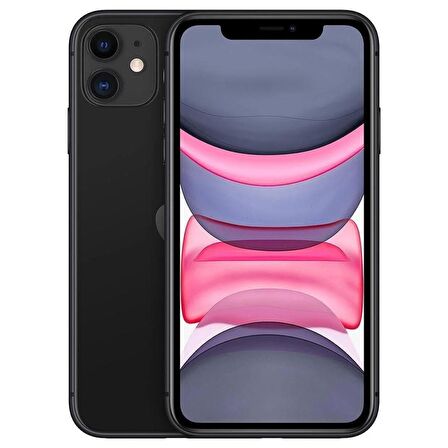 Yenilenmiş iPhone 11 64GB Siyah B Kalite