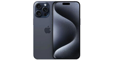 Yenilenmiş iPhone 15 Pro Max 256 GB Mavi A Kalite Cep Telefonu