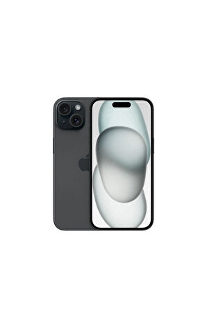 Yenilenmiş iPhone 15 128 GB  Siyah B Kalite Cep Telefonu