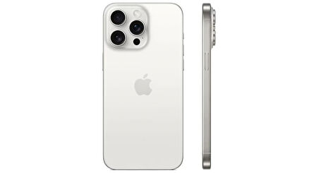 Yenilenmiş iPhone 15 Pro Max 256 GB Beyaz B Kalite Cep Telefonu