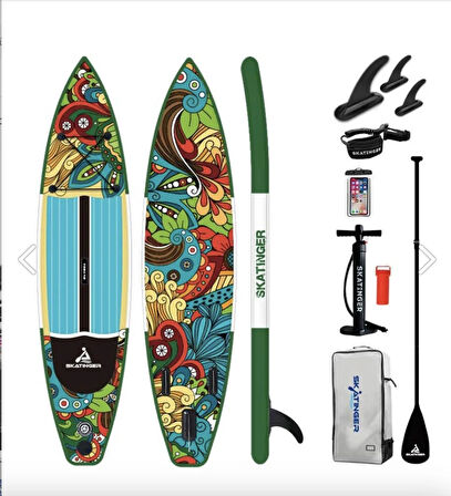 Lethe Boards Sup Board Sylva 350 Cm X 82 X 15 Stand Up Paddle Board Şişme Sörf Tahtası