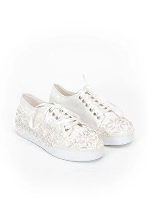 Kadın Moda Şık Dolgu Topuklu Ayakkabı Topuklu Zarif Tasarım Düğün Nişan Gece Abiye Ayakkabı