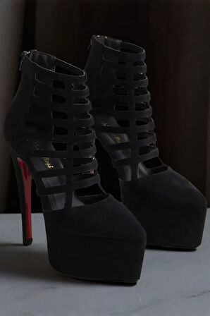 Kadın Elegant Ayakkabı Platform Topuklu Platform Ayakkabı Özel Tasarım Abiye Ayakkabı