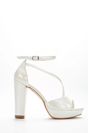 Kadın Moda Şık Sedef Cilt Zarif Tasarım Düğün Nişan Gece Abiye Ayakkabı