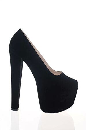 Kadın Moda Şık Fuşya Süet Yüksek Topuk Topuklu Zarif Tasarım Düğün Nişan Gece Abiye Ayakkabı