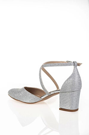 Kadın Moda Şık Sedef Mercan Topuklu Klasik Ayakkabı Topuklu Düğün Nişan Gece Abiye Ayakkabı