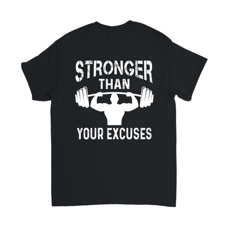 Erkek Fitness Motivasyon Baskılı Tişört Halter Dumbbell Grafik Tasarım Rahat Kesim Günlük Modern