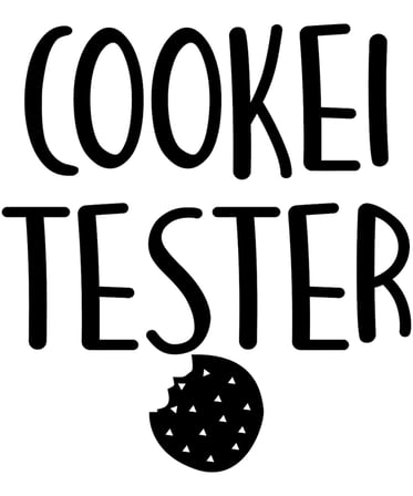 Erkek Oversize Grafik Baskılı Kurabiye Tester Mizahi Tasarım Kısa Kollu Rahat Kesim Günlük Tişört