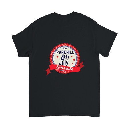 2018 Geçit Töreni Retro Stili Baskılı Erkek Tişört