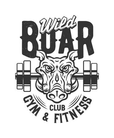 Erkek Oversize Tişört Vahşi Ayı Grafik Baskı Gym Fitness Kulübü Temalı Rahat Kesim Günlük Modern