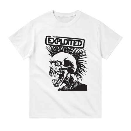 Erkek Punk Rock Grafik Baskılı Kısa Kollu Tişört %100 Pamuk Rahat Kesim Günlük Giyim Modern Şık