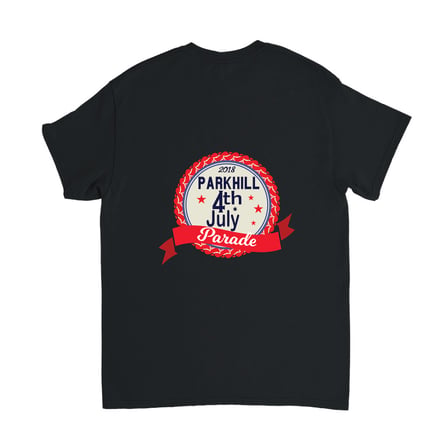 2018 Geçit Töreni Retro Stili Baskılı Erkek Tişört