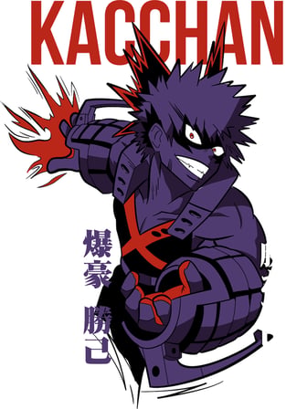 Erkek Anime Karakter Baskılı Kısa Kollu Tişört Dinamik Tasarım Dijital Baskı Teknolojisi Günlük