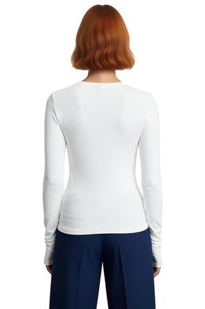 Kadın Antrasit Viskon Çizgili Fitted Uzun Kollu Basic Bluz Cool & Comfort Persona İle Günlük