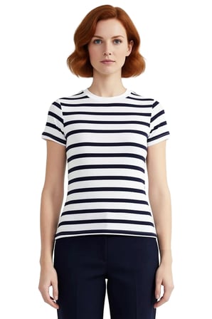 Viskon Ribana Bisiklet Yaka Fitted Bluz Günlük Kombinler İçin Rahat Kullanım Modern Stil