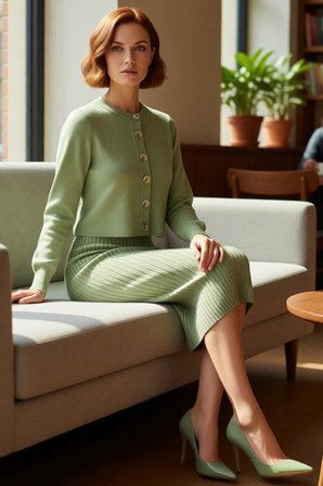 Kadın Gri Midi Bodycon Triko Elbise ve Kısa Hırka İkili Takım Sonbahar Kış Stili Kaliteli Şık
