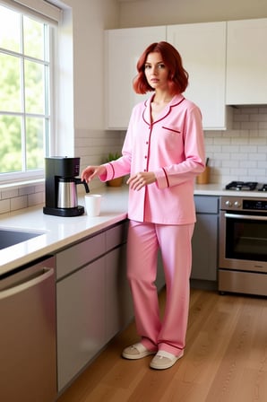 Kadın Gömlek Yaka Biye Detaylı Pijama Takımı Fonksiyonel Dayanıklı Kaliteli Konforlu Rahat