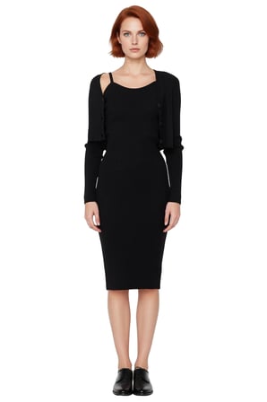 Kadın Bodycon Düz Triko Midi Elbise Uzun Kollu V Yaka Günlük Şık ve Rahat Kombinler İçin Kaliteli