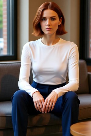 Kadın Antrasit Viskon Çizgili Fitted Uzun Kollu Basic Bluz Cool & Comfort Persona İle Günlük