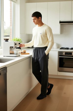 Hayvan Nakışlı Bisiklet Yaka Uzun Kollu Pijama Takımı Kadın Fonksiyonel Dayanıklı Kaliteli