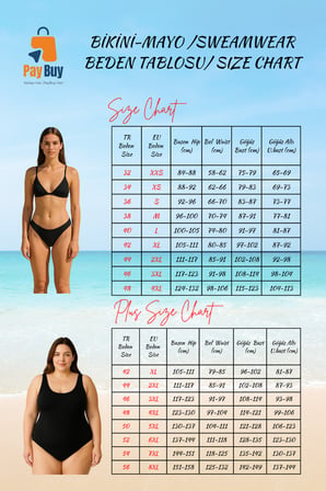 Kadın Bikini Takımı Balconette Kaplı Tünelli Balenli Brazilian Düşük Bel Örme Raşel Kolsuz Bağlamalı