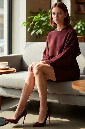 Kadın Triko Bisiklet Yaka Uzun Kollu Bolero Mini Bodycon Elbise Takımı Modern Şıklık Kaliteli