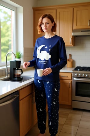 Kadın Galaksi Desenli Polar Pijama Takımı Fonksiyonel Dayanıklı Kaliteli Konforlu Estetik Şık