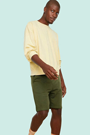 Erkek Kısa Boy Relaxed Şort Düz Desen Rahat Günlük Kullanım Hafta Sonu Yaz Aylarının Vazgeçilmezi