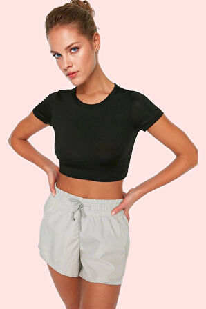 Kadın Spor Şort Paraşüt Kumaş Relaxed Kalıp Kısa Boy Günlük Kullanım Yaz Aylarının Vazgeçilmezi