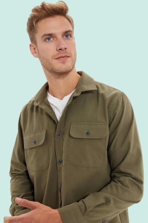 Erkek Regular Fit Kışlık Flanel Gömlek Renk Casual Günlük Hafta Sonu Yaz Aylarının Vazgeçilmezi