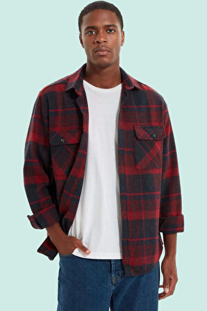 Erkek Kareli Oduncu Gömlek Regular Fit Kışlık Casual Günlük Hafta Sonu Yaz Aylarının Vazgeçilmezi