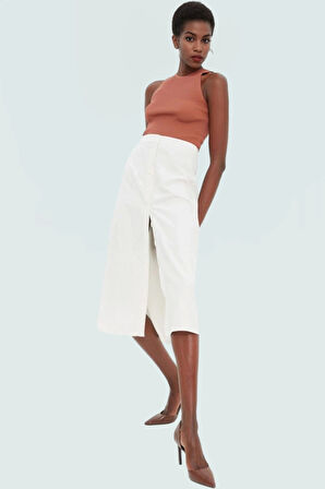 Kadın Bisiklet Yaka Fitted Viskoz Bluz Rahat Yazlık Günlük Modern Stil Özel Tasarım