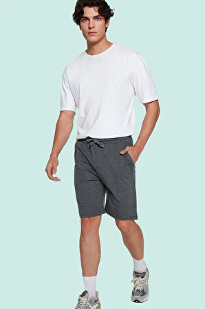 Erkek Kısa Boy Relaxed Şort Düz Desen Rahat Günlük Kullanım Hafta Sonu Yaz Aylarının Vazgeçilmezi