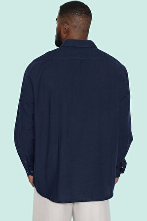 Erkek Büyük Beden Regular Fit Gömlek Pamuk Günlük Kullanım Hafta Sonu Yaz Aylarının Vazgeçilmezi