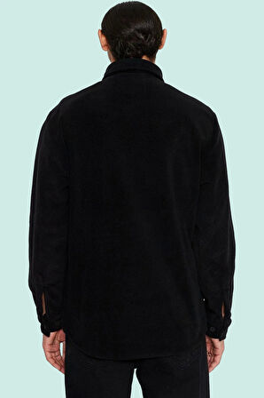 Erkek Polar Kalın Kışlık Rahat Gömlek Ceket Günlük Kullanım İçin Unisex Yaz Aylarının Vazgeçilmezi