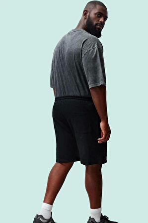 Erkek Büyük Beden Regular Şort Pamuk Günlük Kullanım Hafta Sonu Yaz Aylarının Vazgeçilmezi