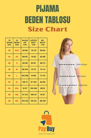 Kadın Örme Pijama Takımı Çok Desenli Rahat Yazlık Mükemmel Uyum Modern Stil