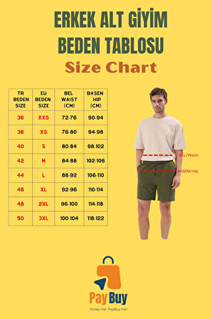 Erkek Slim Fit Kısa Şort Renk Pamuklu Günlük Kullanım Hafta Sonu Yaz Aylarının Vazgeçilmezi