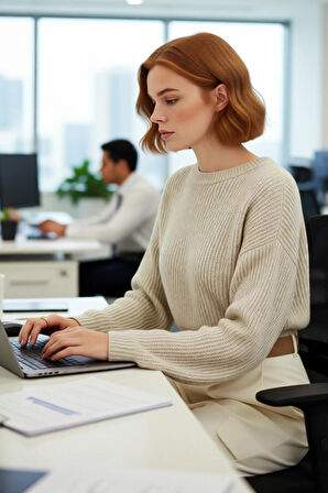 Kadın Oversize Gri Akrilik Selanik Dokuma Super Crop İspanyol Kol Triko Kazak Günlük Stilinize