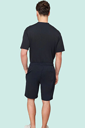 Erkek Straight Kalıp Örme Şort Boru Paça Rahat Günlük Yaz Özel Günler Stilin Buluştuğu Yer