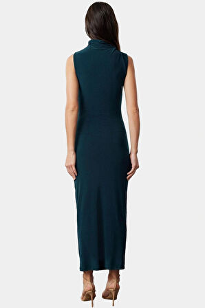 Maxi Elbise Bodycon Kalıp Örme Kumaş Günlük Casual Stil Trend Tasarım Uzun Ömürlü Rahat Kullanım
