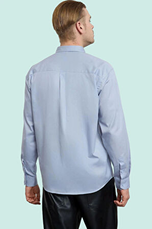 Erkek Oversize Fit Cep Detaylı Pamuk Gömlek Günlük Stil Hafta Sonu Yaz Aylarının Vazgeçilmezi